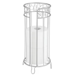 MDesign Decorative Metal Toilet Paper Storage Holder Stand, 3 Rolls 23 MDesign Decorative Metal Toilet Paper Storage Holder Stand, 3 Rolls -Storage Store GUEST 77147304 9927 4845 84fa f152479056d9