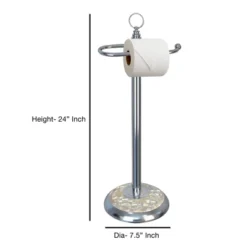 Freestanding Toilet Tissue Holder Chrome/MOP - Nu Steel -Storage Store GUEST 79549629 de4e 4bf7 a732 2f1a79aaa1dd