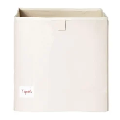 3 Sprouts Large 13 Inch Square Children's Foldable Fabric Storage Cube Organizer Box Soft Toy Bin, Friendly Owl And Sheep (2 Pack) -Storage Store GUEST 7d8e0ce6 cd61 4ede 809b f3d1d148bd37