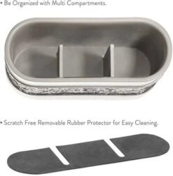 Creative Scents Brushed Nickel Bathroom Organizer -Storage Store GUEST 7e4b8306 ccc8 4ae8 9c9b 5326a96ede83