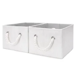 WeThinkStorage 2pk 20L Foldable Organizing Storage Bin With Rope Handle 10 WeThinkStorage 2pk 20L Foldable Organizing Storage Bin With Rope Handle -Storage Store GUEST 80ea56f7 6da6 41b9 aa0f 8d6ab00c4aed