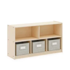 Guidecraft EdQ 2-Shelf 5-Compartment Storage - 24" -Storage Store GUEST 8292c64f ab7b 43dd b9e9 fbeeb88c80b6