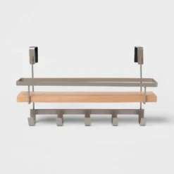 Shelf Rack With 5 Hooks - Brightroom™ -Storage Store GUEST 853bdf41 ebc4 4517 bfd7 fb3b0039943d