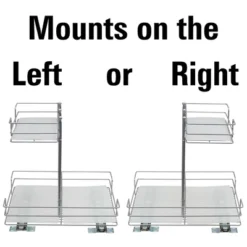 Household Essentials Double-Sided Pantry Organizer Nickel -Storage Store GUEST 877f1783 e642 4125 9ec0 2eedc0b1931a