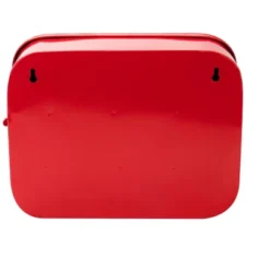 Mind Reader Galvanized Steel Vintage First Aid Storage Box, Wall Mounting Container With Buckle Lock, Organizer For Medical Supplies, Locking Tin, Red -Storage Store GUEST 87cf97c3 48e8 4ed4 88b6 c78ae8b5faf3