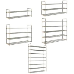 Hastings Home Five-Tier 30-Pair Shoe Storage Rack -Storage Store GUEST 8bf7ab15 7a15 4560 9723 2dd550cc45b7