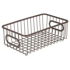 MDesign Metal Bathroom Storage Organizer Basket Bin, 4 Pack 7 MDesign Metal Bathroom Storage Organizer Basket Bin, 4 Pack -Storage Store GUEST 8c908a17 6b15 4aac a385 f84856a6284f