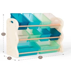 Totes Tidy Storage Bin Organizer Soft Sky - B. Spaces -Storage Store GUEST 8ff1e481 dbc5 45b5 b6d2 b81b894c37a8