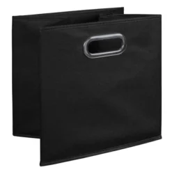 Niche Cubo 12pk Foldable Fabric Storage Bin With Label Holder Black -Storage Store GUEST 9015f305 7713 4102 9bbb 8df9c02da89b