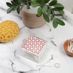 Emanuela Carratoni Moroccan Inspiration 4" X 4" Acrylic Box - Deny Designs -Storage Store GUEST 93086ec4 2448 4f3e 91c4 f78170f73860