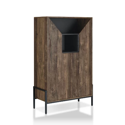 Vargo Storage Cabinet Reclaimed Oak - HOMES: Inside + Out 5 Vargo Storage Cabinet Reclaimed Oak - HOMES: Inside + Out - Image 5