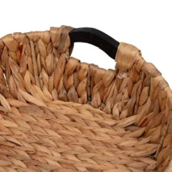 Honey-Can-Do 3pc Round Natural Baskets Wood -Storage Store GUEST 95fff158 4621 4b09 8ee9 c50c9bcd5777
