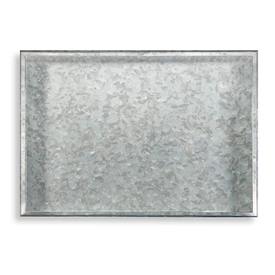 20" Galvanized Steel Classic Boot Tray - Good Directions 2 20" Galvanized Steel Classic Boot Tray - Good Directions - Image 2