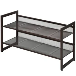 Tangkula Iron Shoe Shelf 2/3/4-Tier Space Saving Layered Shoes Shelving Shoes Storage Organizer 21 Tangkula Iron Shoe Shelf 2/3/4-Tier Space Saving Layered Shoes Shelving Shoes Storage Organizer -Storage Store GUEST 9c92f30e c792 4f70 8d1c 8a3e63a4d62b