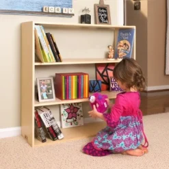 ECR4Kids Streamline 3-Shelf Storage Cabinet, 36in, Double-Sided -Storage Store GUEST 9e23b8b0 3eb1 4f37 a601 5f1101ae17f0