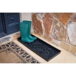 BirdRock Home 34''LX14''W Decorative Rubber Boot Tray -Storage Store GUEST 9e7d1887 177d 4709 bb83 b1cfc5265f7d