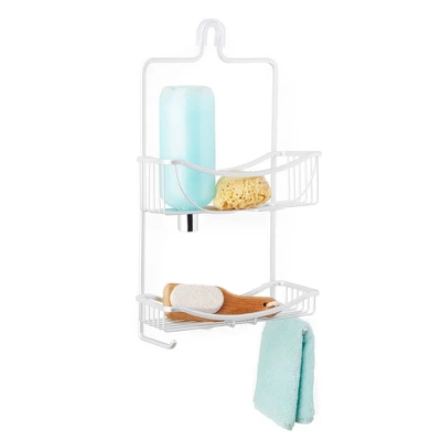 2 Tier Venus Rust Proof Shower Caddy Aluminum - Better Living Products 1 2 Tier Venus Rust Proof Shower Caddy Aluminum - Better Living Products