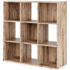 35.43" Piperton 9 Cube Organizer Natural - Signature Design By Ashley -Storage Store GUEST 9ee78588 7898 4fe7 96ee 0ba8b48aab56
