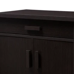 Bienna Modern And Contemporary Finished Shoe Cabinet Dark Brown - Baxton Studio 14 Bienna Modern And Contemporary Finished Shoe Cabinet Dark Brown - Baxton Studio -Storage Store GUEST a000cffe 81c1 4693 9b00 700f44dfb963