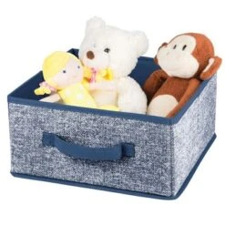 MDesign Fabric Modular Closet Organizer Box For Cube Units, 4 Pack -Storage Store GUEST a0b6a87f d28c 49eb b665 4a324c071a9a