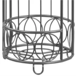 Home Basics Seville Free-Standing Dispensing Toilet Paper Holder, Satin Nickel -Storage Store GUEST a1c85a24 93c0 4cc0 ab5d d2b9cd891cc1