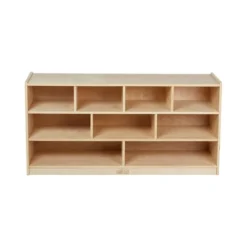 ECR4Kids Mobile Block Storage Unit, Large, Classroom Furniture, Natural -Storage Store GUEST a23f0f71 d432 4da7 ae13 ff7252b9e655