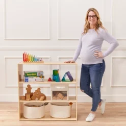 ECR4Kids Streamline 3-Shelf Storage Cabinet, 36in, Double-Sided -Storage Store GUEST a5c23748 dc3a 4872 b7cc 1309775915ac