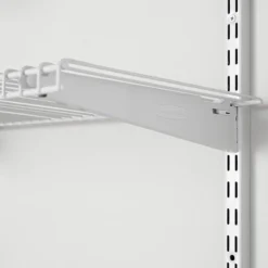 Rubbermaid FG3H9100WHT Configurations Sturdy Lightweight Accessories 26-Inch Shelving Kit, White