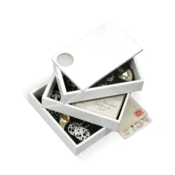Spindle Jewelry Storage Box White - Umbra 16 Spindle Jewelry Storage Box White - Umbra -Storage Store GUEST a75524ec e4ef 4565 8de4 942d6a7e68cd