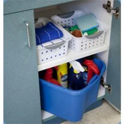 Sterilite White Small Ultra Basket Durable Plastic Storage Totes Bins For With Titanium Inserts For Home Organization -Storage Store GUEST ab1b0481 1c90 445b ab9c 283484fc9ca0