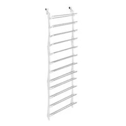 Whitmor 36 Pairs Over The Door Storage Rack White 64861746WHT