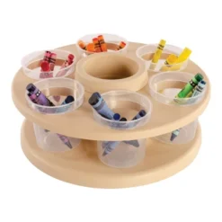 Kaplan Early Learning Spinning Tabletop Art Storage -Storage Store GUEST b81becbe badb 44e5 8a11 5386eb958009