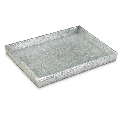 20" Galvanized Steel Classic Boot Tray - Good Directions 1 20" Galvanized Steel Classic Boot Tray - Good Directions