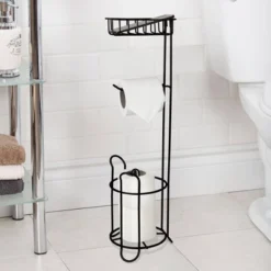 Standing Tissue Roll Holder With I-phone Storage - Nusteel 11 Standing Tissue Roll Holder With I-phone Storage - Nusteel -Storage Store GUEST bb17261f 61d6 4577 8314 0b425d35bb2f