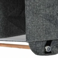 Household Essentials 4 Pocket Wide Organizer With Hangbar Graphite -Storage Store GUEST bcb6e0d4 682c 4850 9968 c567686f79ce