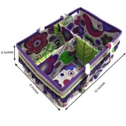 Bacati - Botanical Purple Storage Caddy -Storage Store GUEST bdcfc182 5407 4b6b b853 1f942e216325