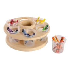 Kaplan Early Learning Spinning Tabletop Art Storage -Storage Store GUEST c0734c13 a457 4049 a2d7 7be88732bb93