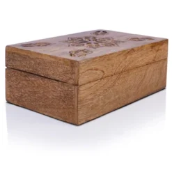 Mela Artisan | Serena Decorative Box In Light Burnt -Storage Store GUEST c2bf6ea3 fcd0 4d7e b9bc 50d25589dd7a
