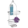 Home Basics Chrome Plated Steel Shower Caddy