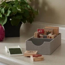 Household Essentials Set Of 2 3-Section Hardside Trays Silver -Storage Store GUEST c7ec3690 3a1a 4c01 8e51 b0ea715b59d9