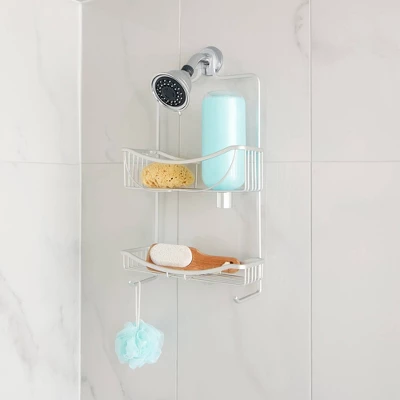 2 Tier Venus Rust Proof Shower Caddy Aluminum - Better Living Products 4 2 Tier Venus Rust Proof Shower Caddy Aluminum - Better Living Products - Image 4