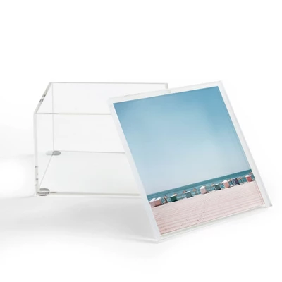 Hello Twiggs Beach Huts Acrylic Box - Deny Designs 1 Hello Twiggs Beach Huts Acrylic Box - Deny Designs
