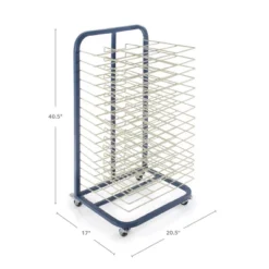 Kaplan Early Learning Mobile Floor Drying Rack -Storage Store GUEST cb95b224 9541 4b6e b5cc 5602bec03827