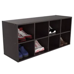 ClosetMaid 5081 Stylish Closet Shoe Organizing Storage Station For Up To 16 Pairs Of Shoes In Espresso With Hardware -Storage Store GUEST cbf10f8d 5b80 4225 b0fc 71e5cedb137f