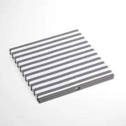 Bacati - Pin Stripes White/Gray Storage Box Large -Storage Store GUEST d6a1095b fc19 46ba 9cc2 1b5bae89df8d
