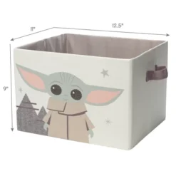 Lambs & Ivy Star Wars The Child Foldable Storage - Gray, Star Wars -Storage Store GUEST de066612 bf6a 4799 9aad 385fac1b6c31