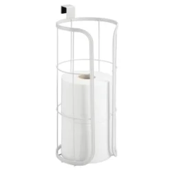 MDesign Metal Over The Tank Toilet Tissue Paper Roll Holder -Storage Store GUEST e1049ac6 1359 4d5f 87ab 40bc5588e34f