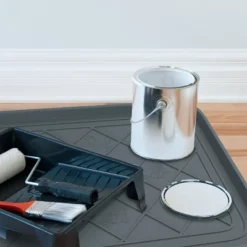 Fleming Supply All-Weather Small Boot Tray/Utility Mat - Gray -Storage Store GUEST e54e9afa 1aea 49ee b216 b327391438e0