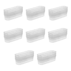 Sterilite 13538608 Narrow Storage Trays With Sturdy Banded Rim And Textured Bottom For Desktop And Drawer Organizing, Clear (24 Pack) 6 Sterilite 13538608 Narrow Storage Trays With Sturdy Banded Rim And Textured Bottom For Desktop And Drawer Organizing, Clear (24 Pack) -Storage Store GUEST e7780c36 e10a 4695 a956 028696bbffa3