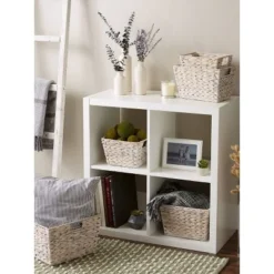 Design Imports Set Of 5 White Wash Hyacinth Baskets -Storage Store GUEST ed151130 db01 482f 996c fac736c8e847